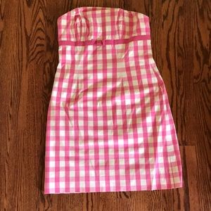 Lilly Pulitzer strapless dress